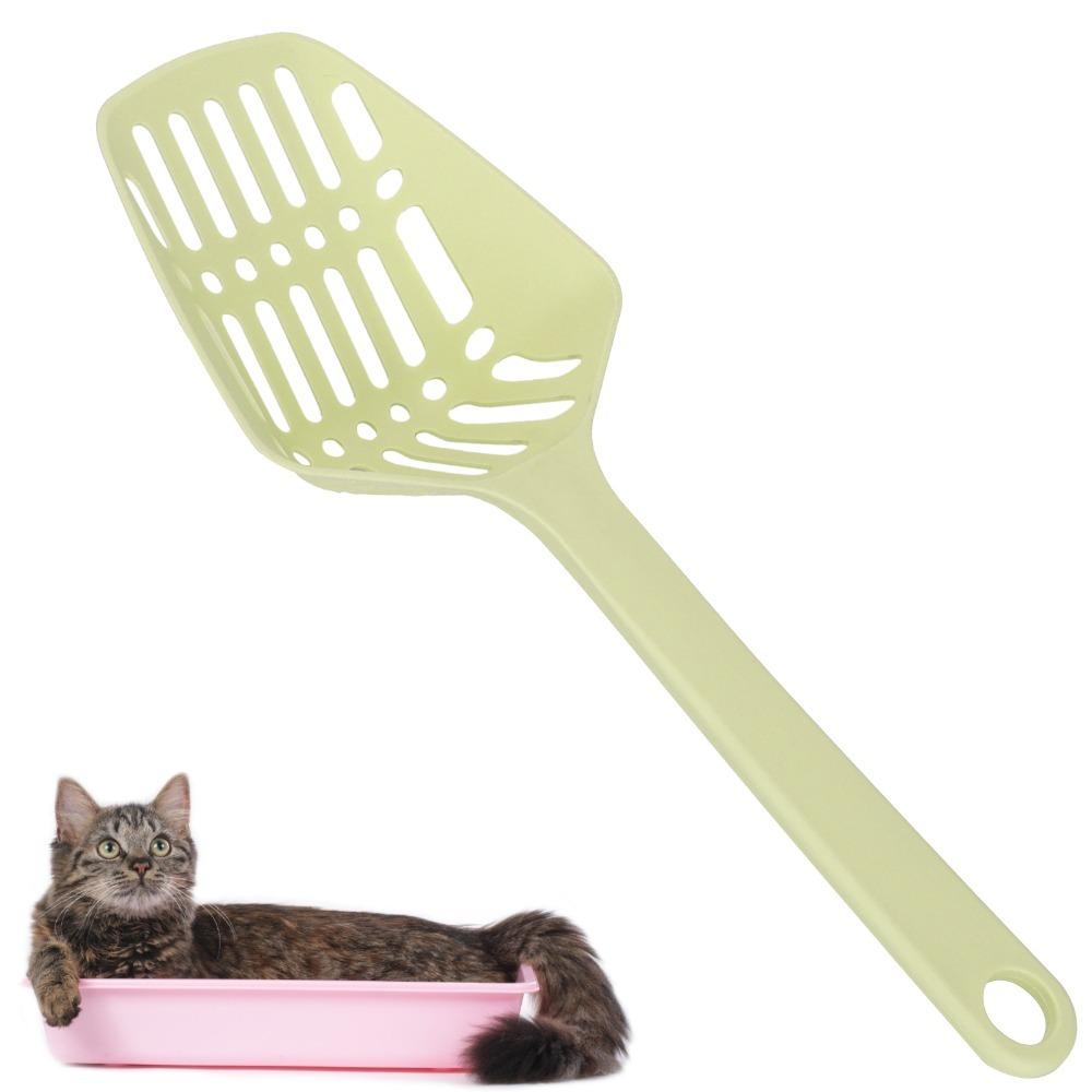 Deep Shovel PP Triangle Large Cat Litter Scoop with Back Hook Cleaning Shovel Tool  Cat Litter Box