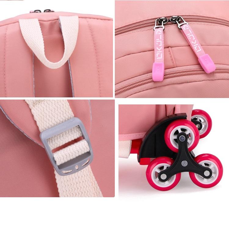 School Rolling Student Backpack 6 Wheels 5112
