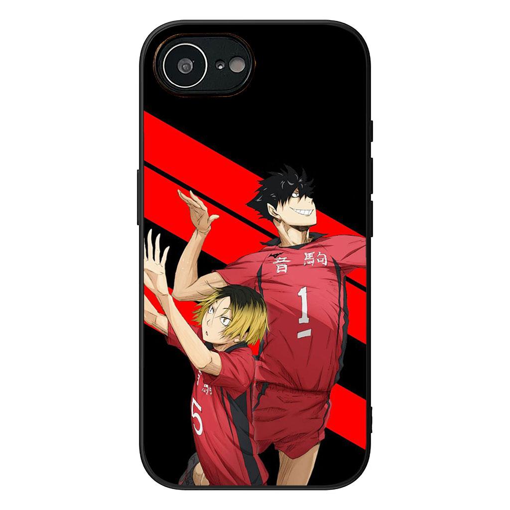 Hülle für Apple iPhone 16 15 14 Plus 13 12 Mini 17 Pro Max + ProMax 16E Air Handyhülle Karasuno Tobio Kageyama Haikyuus