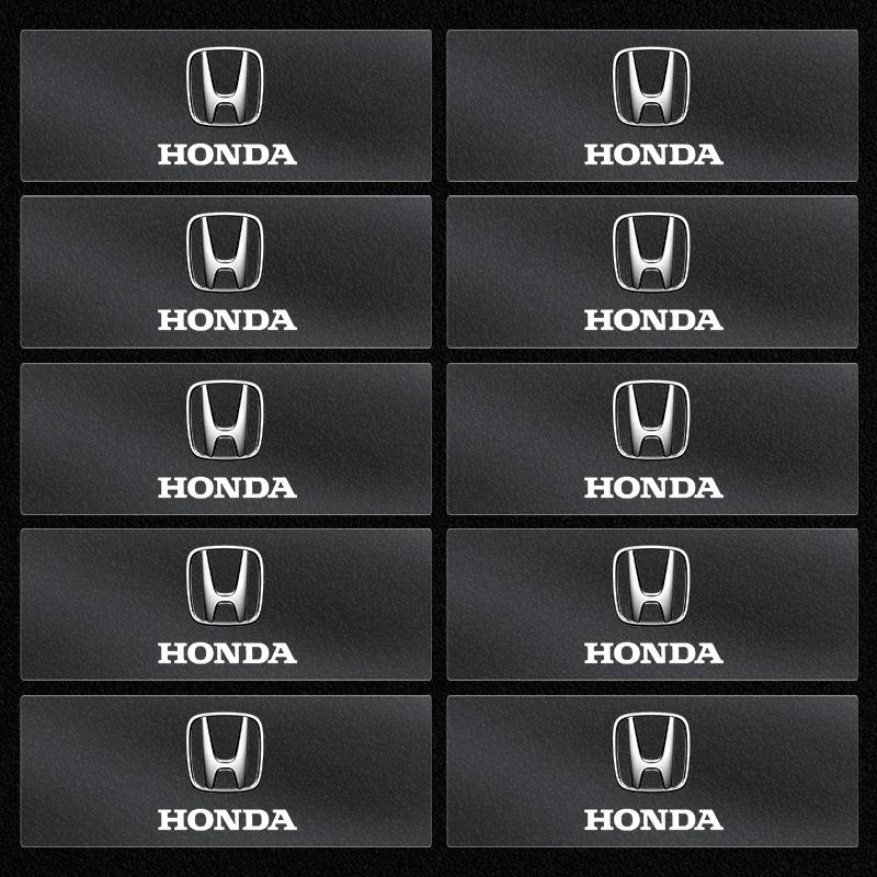 PCVHD1 Car Badges Auto Interior Decor Logo Stickers For Honda Civci FIT CRV Accord Jazz HRV Dio Stepwgn Prelude Odyssey City CRX Pilot
