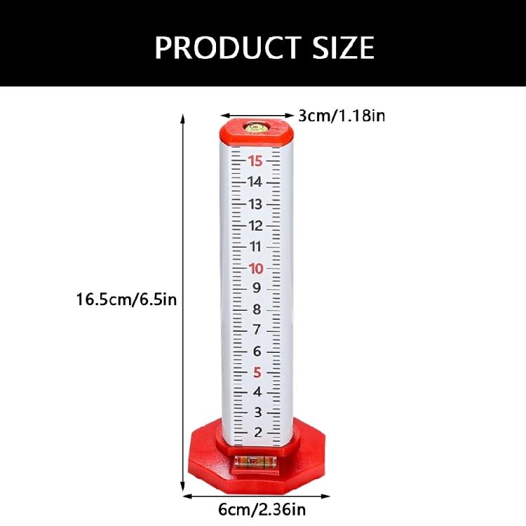 Reliable Tile Positioning Ruler Leveling Gauge Tool for Home Improvement Projects & Commercial Construction Applications