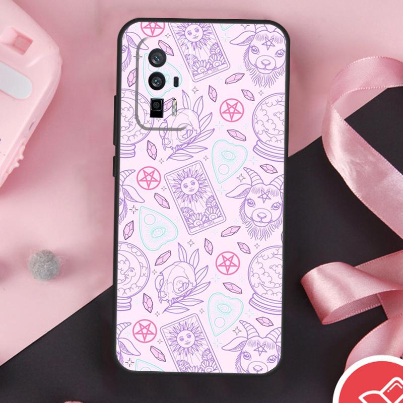 

Pastel Goth Witchy Case For POCO F6 X6 X3 X5 M6 Pro F3 F5 M5s Xiaomi 14 Ultra 13 12 Lite 11T 12T 13T Pro Cover POCO X3 NFC