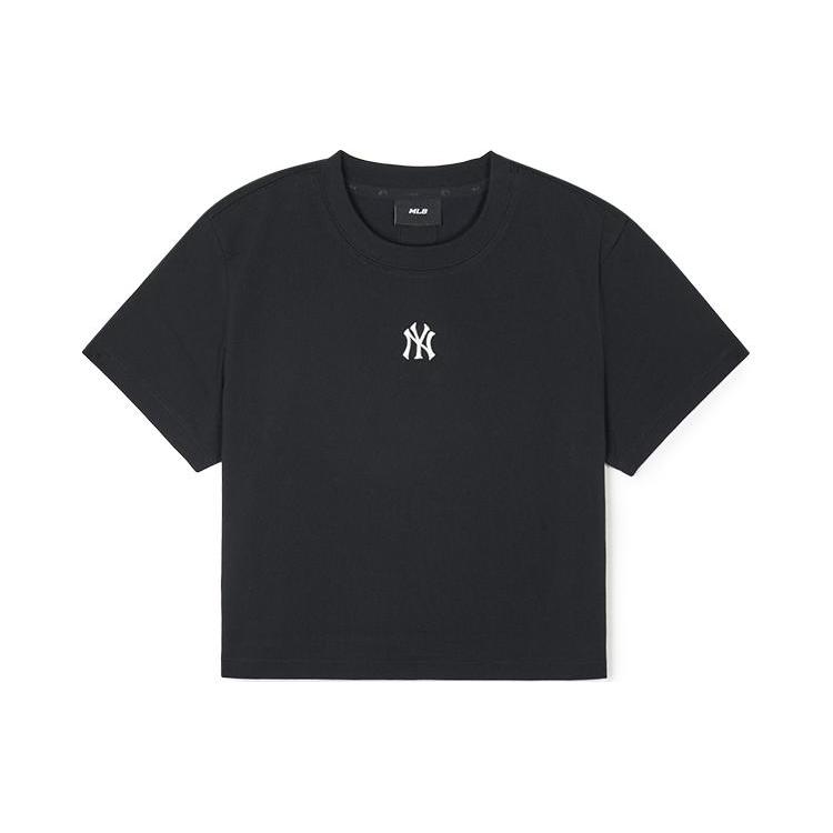 MLB Set-in Sleeve T-Shirt Unisex Black 3FTSB0443-50BKS XS