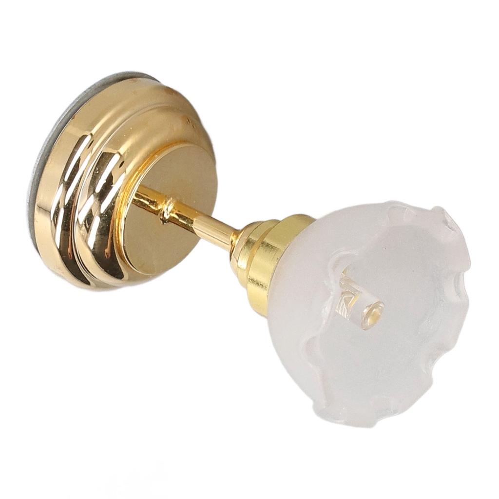 1:12 Dollhouse Miniature Ceiling Light Innovative White Flower Shape Vivid LED Mini Light Dollhouse
