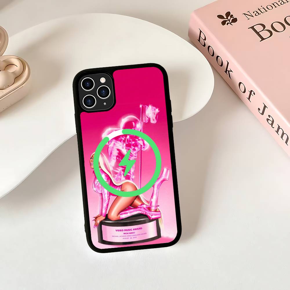 

Nicki Minaj Rapper For Magsafe Magnetic Wireless Phone Case For IPhone 11 12 13 14 15 16 17 Pro Max Plus Cover iPhone 16pro max