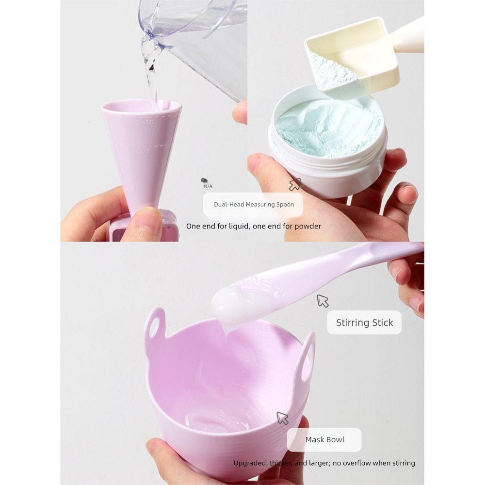 3/4Pcs Face Care Facial Mask Tools Kit Silicone Makeup Tool Kits  Skin Care Routine