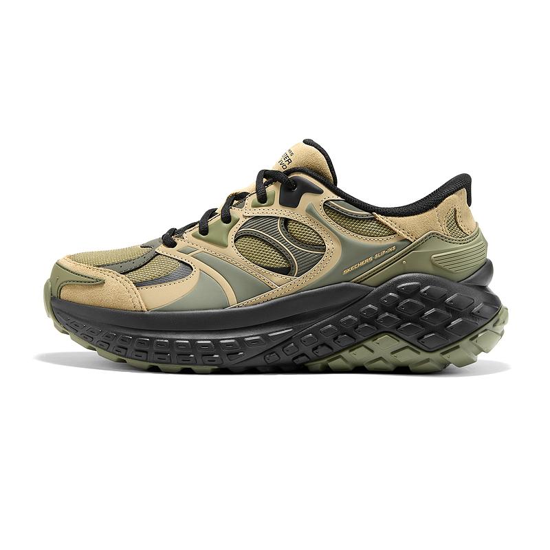 Skechers DLites Comfortable Shock Absorbing Durable Breathable Lightweight Low Top Dad Shoes Men sneakers 232753-GNBK 39.5