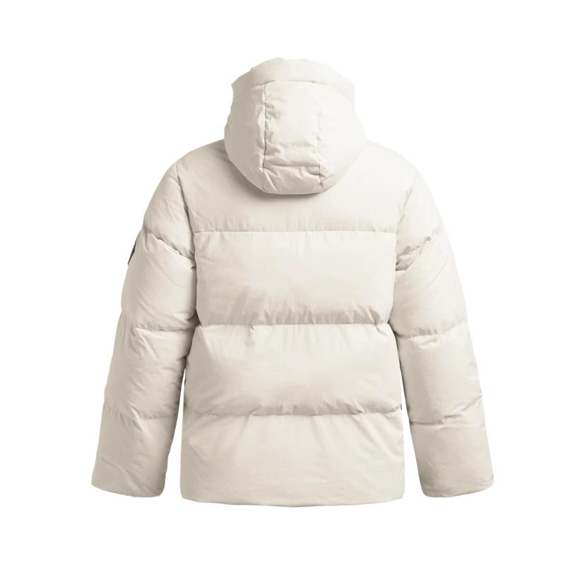 Under Armour UA Limitless Casual Soft Comfortable Simple Hooded Long Sleeve Water-Resistant Puffer Jacket Men Outerwear Peak-White 1384641-110