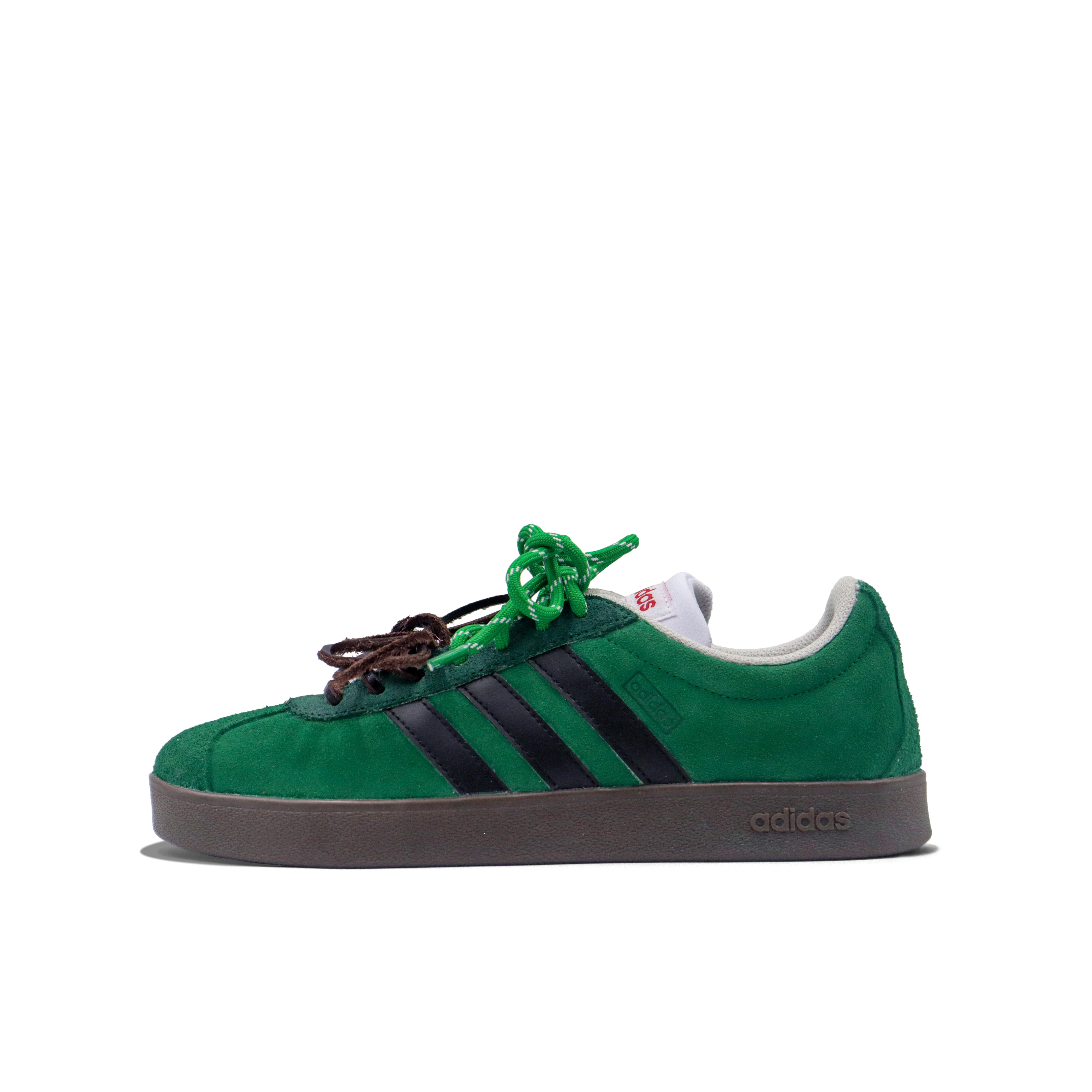 

Adidas Neo VL Court 2.0 Wear resistant And Lightweight Low top Skateboard Shoes Unisex Green HQ1802(Team551-) 42⅔