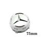 KUV1  C200 E200 New 2025 For Mercedes Benz 1PCS 75mm Car Wheel Center Hub Caps Cover For Mercedes Benz B/C/E/S Class A Class C200L GLC