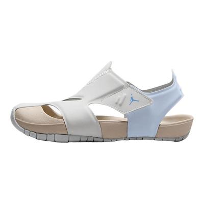 Flare Mode Minimaliste Polyvalent Classique Respirant Sandales Basses pour Enfants Sandales pour Enfants Blanc Montagne CI7849-142