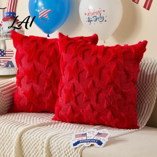 Soft Plush Cushion Cases Throw Pillow Cover Heart Embroidery Case with 3D Bowknot Jacquard Decorative Pillows for Anniversary Fluffy Couch