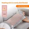 USB Heating Shawl Vest Portable 60x90cm for Women Back Pain Relief Machine Washable Heated Wrap Car Office Relaxation