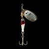 9g 7cm Fishing Lure Spinnerbait Metal Fishing Spoon Bait with Rotating Blade and Treble Hook for Freshwater Fishing Tackle