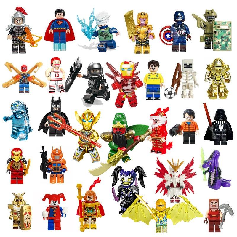 Children's Toys, Cartoon Characters, Humanoid Dolls, Toys, Mini Figures, Humanoid Dolls, Birthday Gifts, Building Blocks.