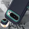 3 in 1 Heavy Duty Hybrid Armor Shockproof Defend Phone Case For Google Pixel 9 Pro XL Hard Plastic Frame Soft TPU Back Cover