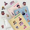 104PCS Funny Kpop Demon Hunters Anime Stickers DIY Motorcycle Bicycles Suitcases Water Bottles Kids Waterproof Sticker Toy