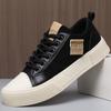 Spring new casual shoes low top extra large size corduroy platform muffin board shoes