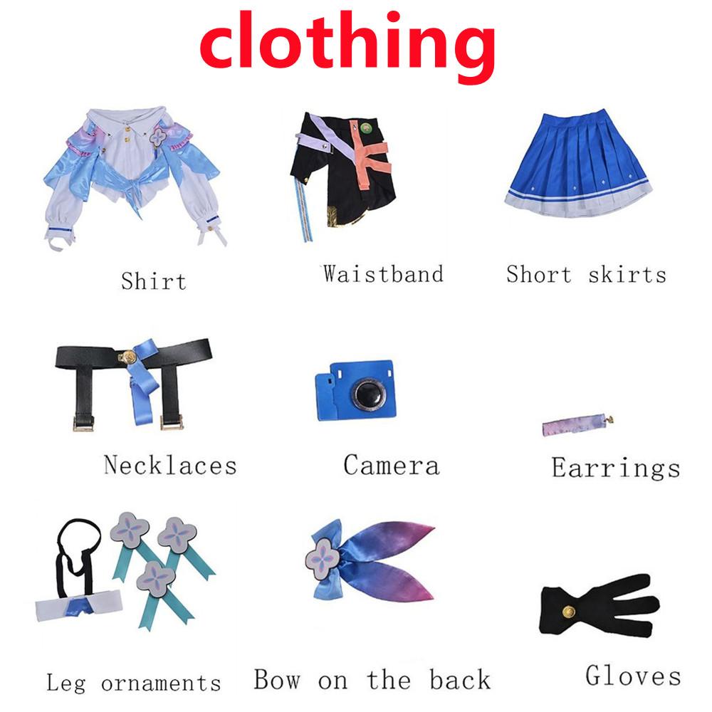 Joc Honkai: Star Rail 7th Martie Costum Cosplay Uniforma Ținuta Halloween Party Haine Rochie Femei