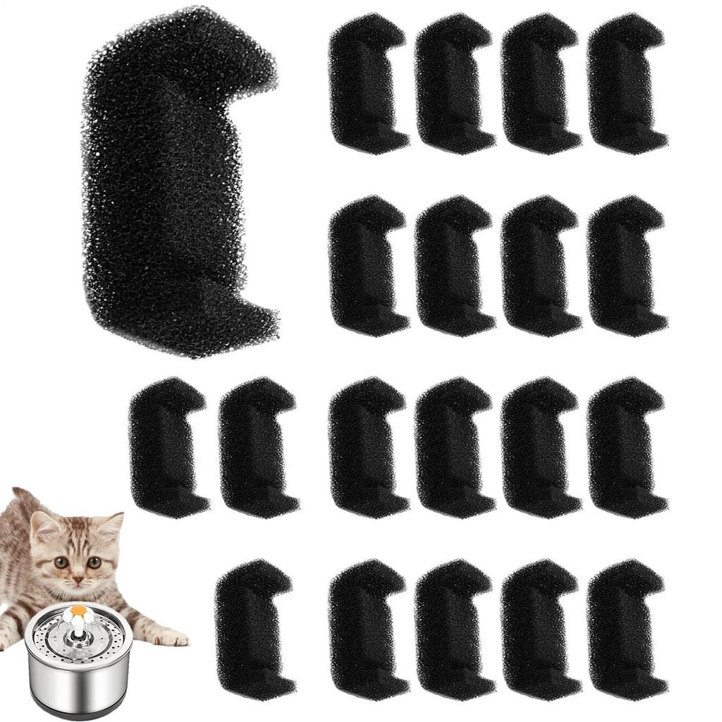 Sponge Filter For Cat Water Fountain Replacement Pet Fountain Foam Filter Cat Drinking Fountain Sponge Cat Water Fountain
