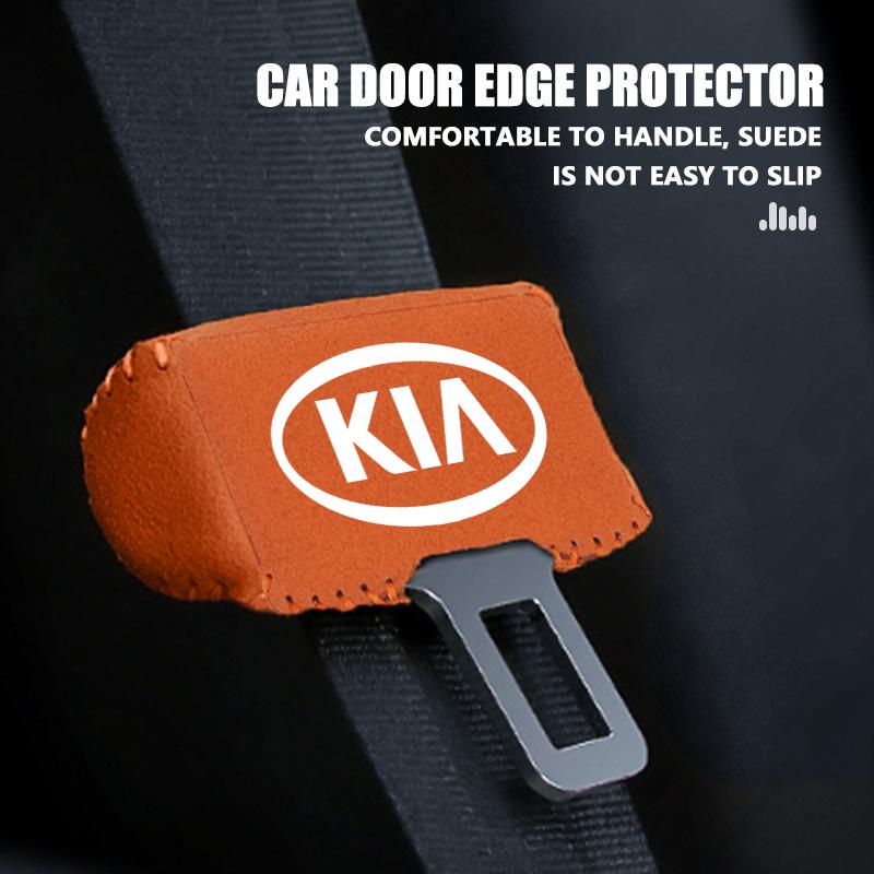 Car Seat Belt Anti Scratch Buckle Protector Cover Accessories For KIA Rio K5 K2 Sportage Ceed Sorento Picanto Stinger Soul