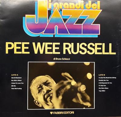 LP Record PEE WEE RUSSELL - Pee Wee Russell GDJ20 Fabbri Editori 1979 Italy Jazz Used