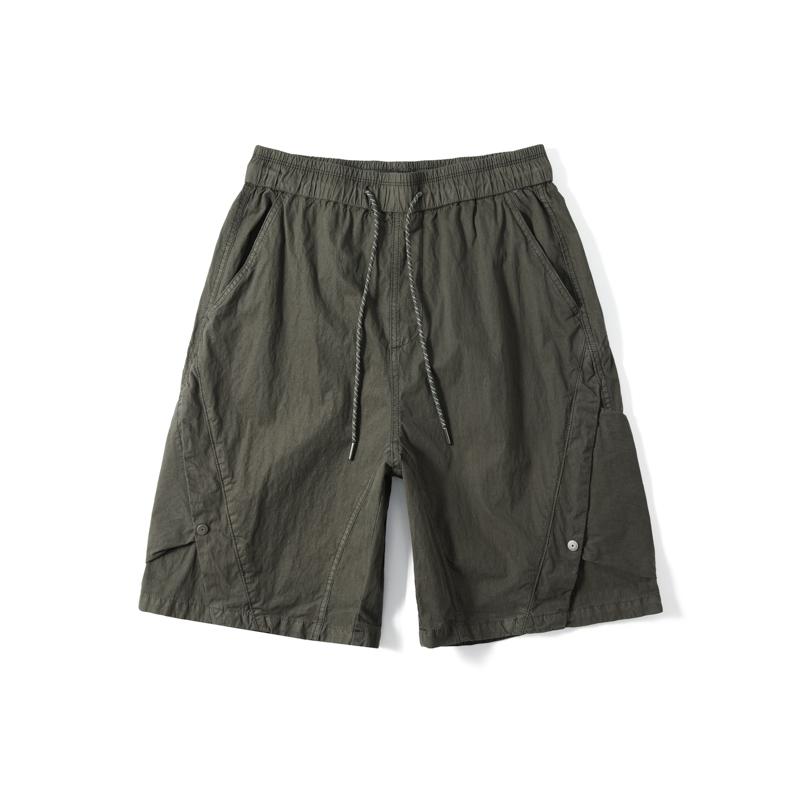 Work Shorts Men's Summer Shorts Men's Loose Casual Five Quarter Pants