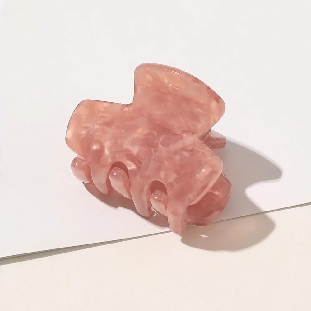 

Заколки-крабы для волос, зажим-бабочка, акриловые, желейных цветов, для хвостика, для девочек, шпильки, аксессуары для укладки волос для женщин