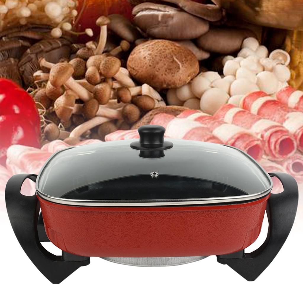 Quartet Pot Multifunctional Electric Cooker High‑quality Non‑stick Square Pot