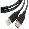 Adattatore presa di installazione jack USB doppio 1M 2M cavo di collegamento estensione auto