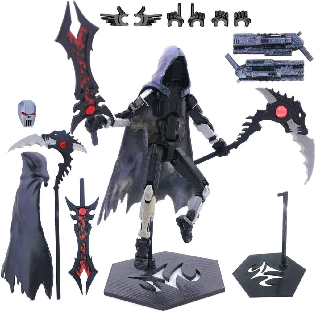 Action Figure Titan 13 T13 Stampata 3D Multi-Articolata Mobile Lucky Dummy Nova Robot Action Figure Regali