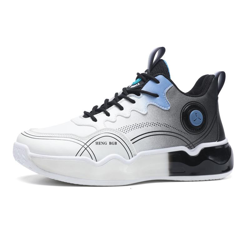 

Осенне-зимняя спортивная мужская обувь, модная, новая, кожаная, на платформе, трендовая, универсальная, спортивная и для отдыха, баскетбольная обувь, удобная мужская обувь 39