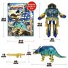 Cool! Transforming Dinosaur Robot Dinosaur Toy Transforming Robot Transforming Robo Dinosaur Robot 3D Puzzle Robot Toy (Tricerarobo)