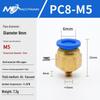 Copper Corrosion-Resistant Pneumatic Quick Connector Fitting for Air Compressors
