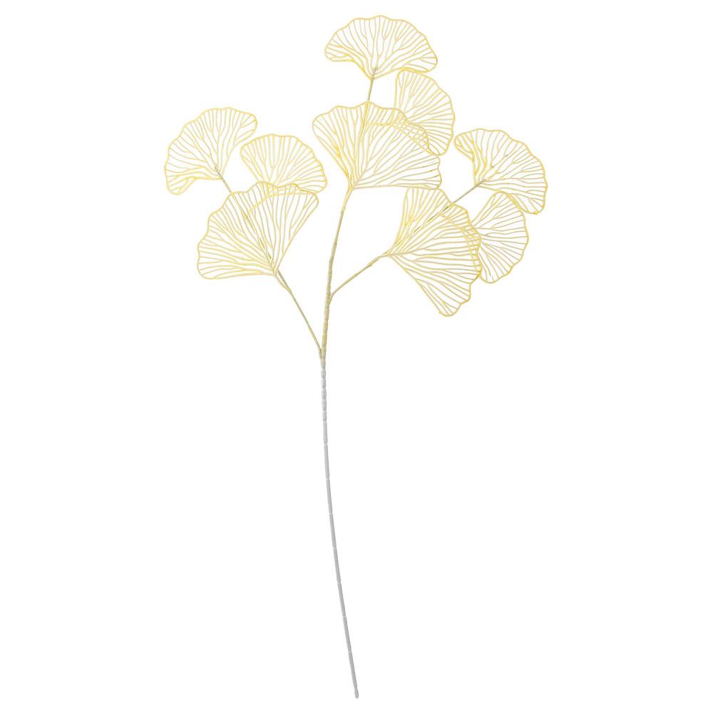 Fake Wedding Ginkgo Leaf Flowers Branch Artificial Ginkgo Leaves Home Shop Decor