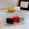 Autumn new trend line chain bag diamond fashion shoulder bag mini messenger bag women