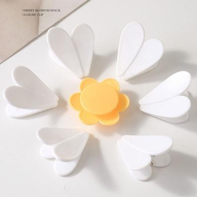 Imanes Magnéticos para Nevera 2 en 1 Tipo Flor Pinzas Multifuncionales de Sellado para Almacenamiento de Alimentos Pinzas Selladoras de Alimentos Accesorios de Cocina