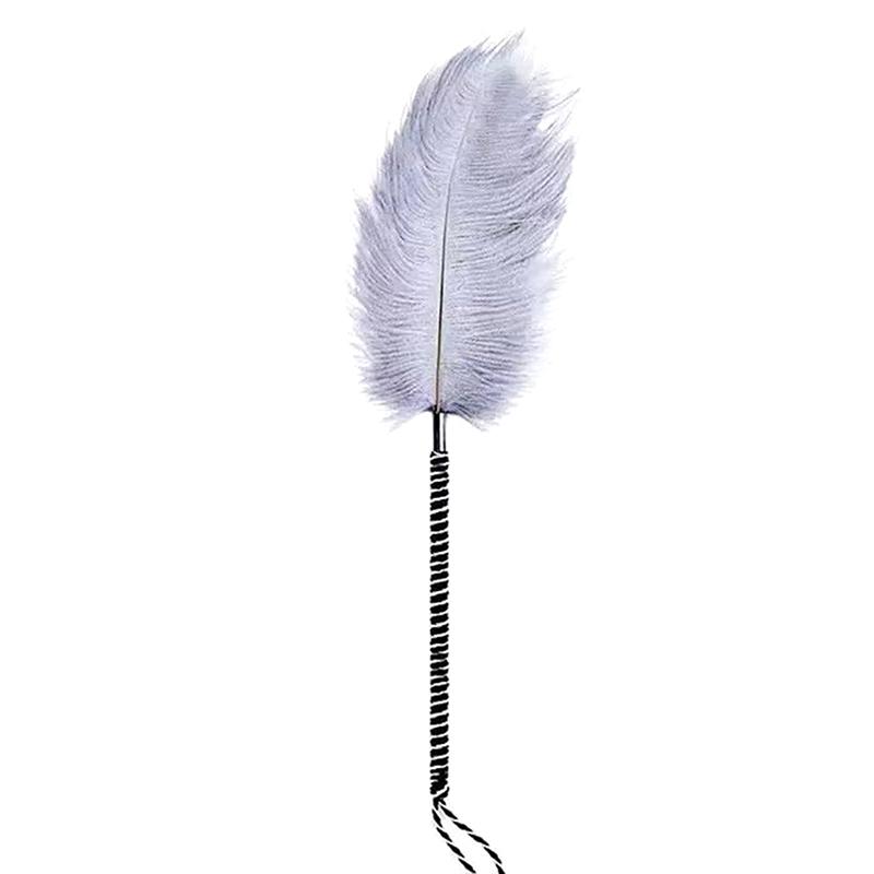 Feather Tickle Sex Toy with Colorful Bondage Restraint Riding Crop Flogger for Women Couples Adult Sexual Fun