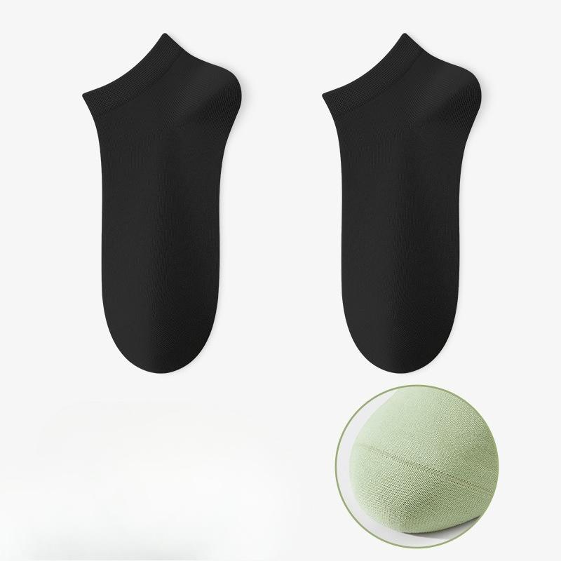 Female Spring and Summer Thin Pure Cotton Anti Bacterial Sweat Absorption Deodorant Short Tube Cotton Socks