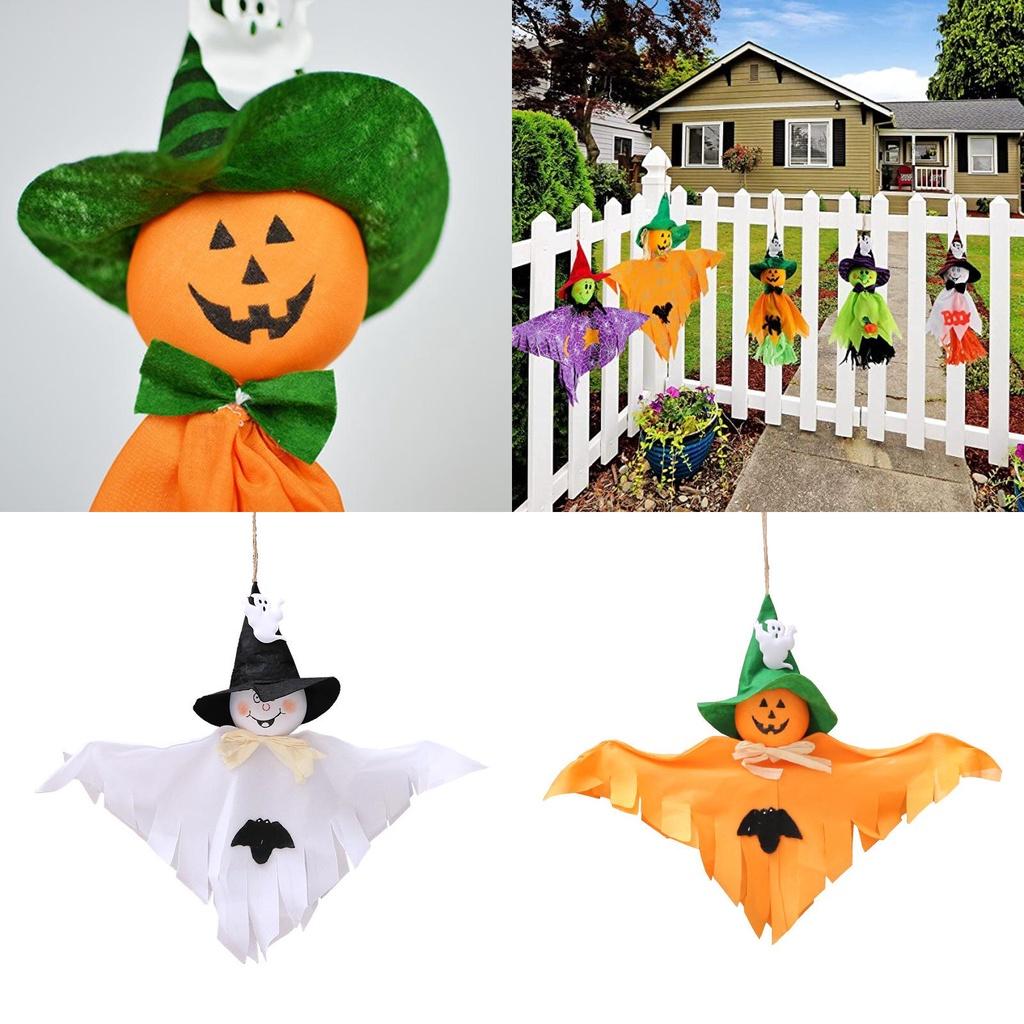 Colorful Halloween Pumpkin Hanging Decor Wall Ornaments For Party Props