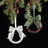 Christmas Crystal Bell Ornament Tree Wreath Holiday Decor