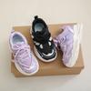Girls breathable sneakers 2025 autumn new children's shoes boys casual mesh dad shoes girls classmates