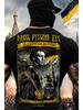 Short Sleeve T-Shirt with Pushkin Print