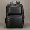High Fashion Mens Leather Backpack For 15.6 Inch Laptop Genuine Leather School Bagpack Bag For Men Women Retro Style Large Size