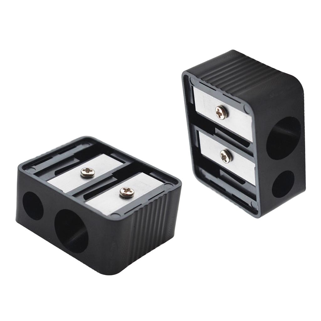 Buy Fashion Double Hole Precision Cosmetic Pencil Sharpener For Eyebrow