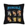 Invincible Comic Book Character Profile Design Pillow Cover Fashion Pillow Case For Chair Sofa Home Decor Soft Cushion Cover