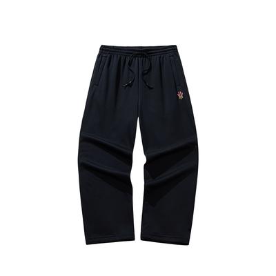 Irving Collection Knitted Sweatpants Unisex Basic Black 972541302-2
