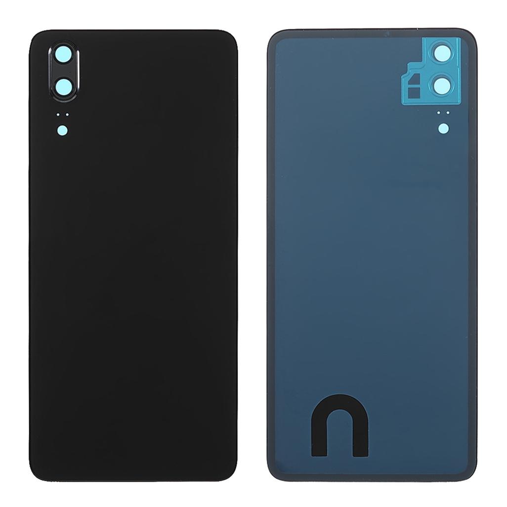 

Заміна кришки акумуляторного відсіку, задньої кришки, корпусу, дверцят з кришкою кільця камери (без логотипу) для Huawei P20 Black