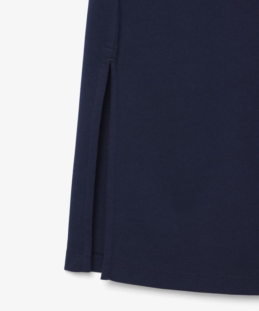 LACOSTE Women'S Piping Detail T-Shirt Dress Ef9855-56G 3Ui