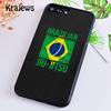 Krajews BJJ Brazilian Jiu Jitsu Phone Case Cover For iPhone 16 15 14 plus XS XR 11 12 mini pro max coque Shell Fundas